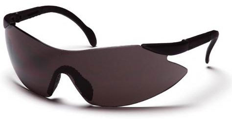Legacy Gray Lens Black Frame Safety Glasses SB2320S