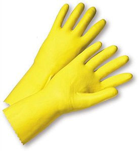West Chester Yellow Latex Rubber Glove 2312